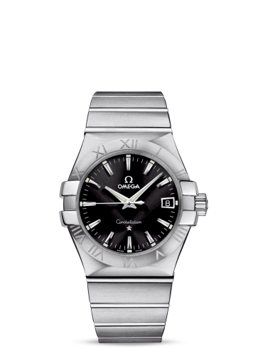 Omega Constellation Quartz 35 Stainless Steel / Black
